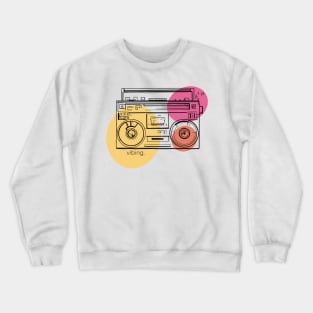 Stereo-vibing Crewneck Sweatshirt